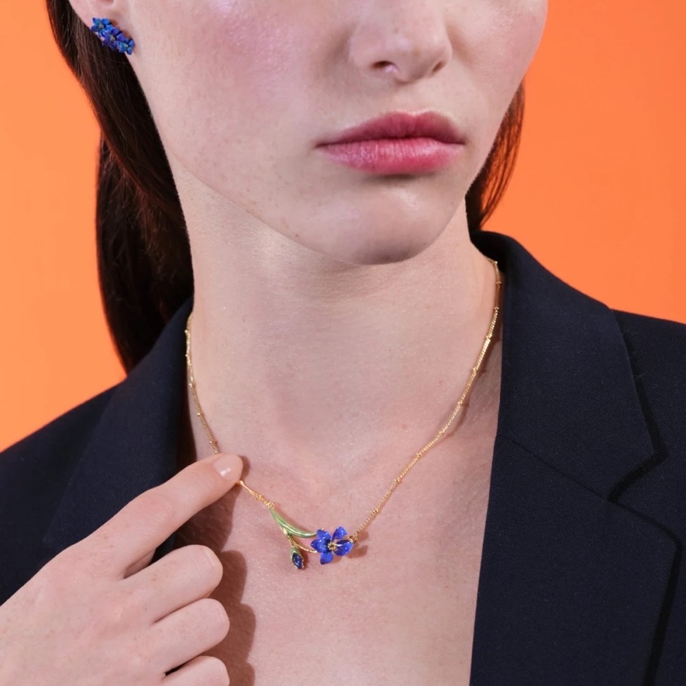 New les nereides iris necklace